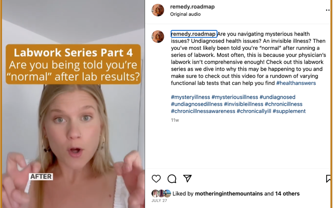 Labwork That Works for You: An Instagram Series